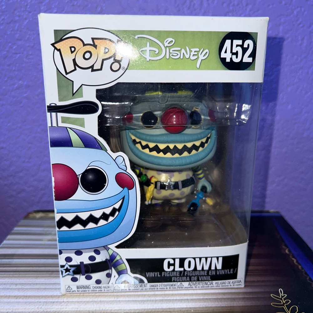 Disney Nightmare Before Christmas Pop! Nightmare Before Christmas Clown Figure